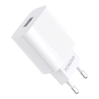 Schnellladegerät Foneng EU28 12W, 1xUSB, QC 3.0 + Kabel USB Micro Schnellladegerät Foneng EU28 12W, 1xUSB, QC 3.0 + Kabel USB Micro