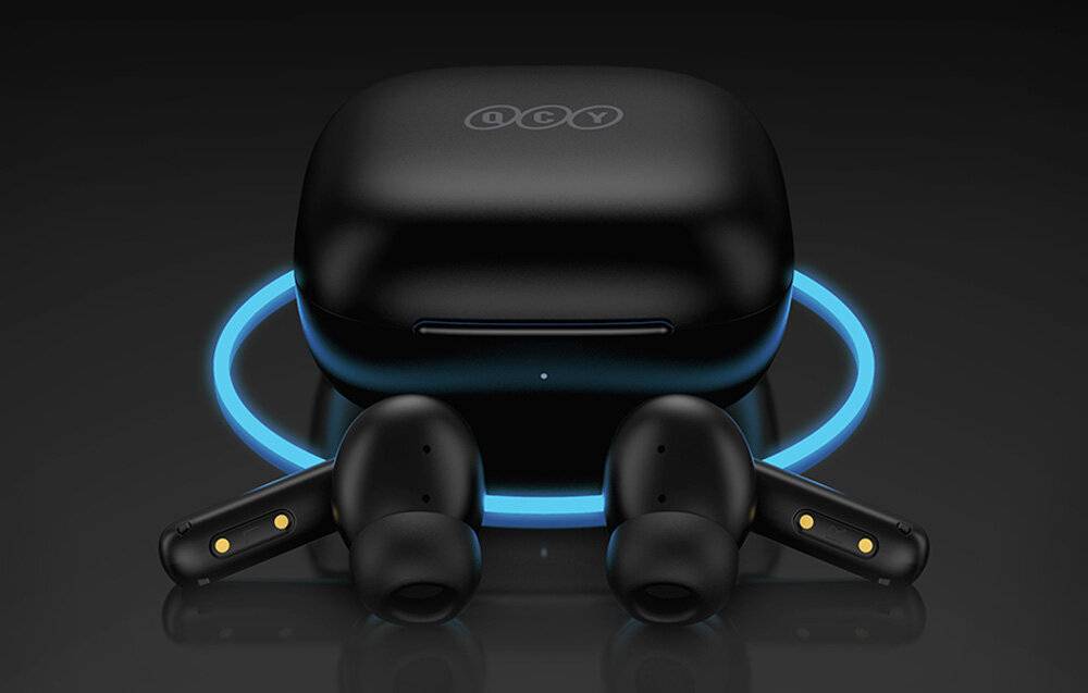 Kabellose Kopfhörer TWS QCY T13 ANC (schwarz)