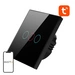 Smart Light Switch WiFi Avatto TS02-EU-B3 3 Wege TUYA (schwarz) Smart Light Switch WiFi Avatto TS02-EU-B3 3 Wege TUYA (schwarz)