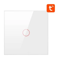 Intelligenter Lichtschalter ZigBee Avatto ZTS02-EU-W1 1 Weg TUYA (weiß) Intelligenter Lichtschalter ZigBee Avatto ZTS02-EU-W1 1 Weg TUYA (weiß)