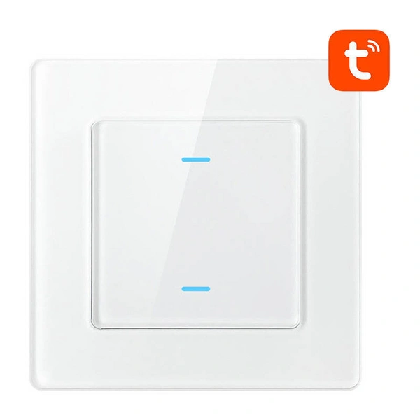 Smart Light Switch WiFi Avatto N-TS10-W2 2 Wege TUYA (weiß) Smart Light Switch WiFi Avatto N-TS10-W2 2 Wege TUYA (weiß)