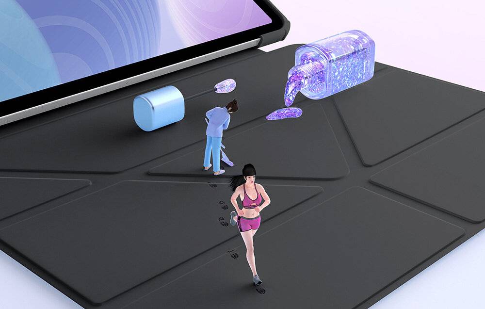 Baseus Minimalist Series IPad 10.2" Schutzhülle (schwarz)