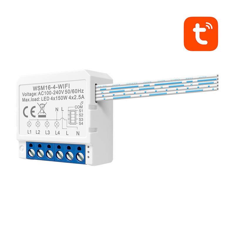 Smart Switch Modul WiFi Avatto WSM16-W4 TUYA
