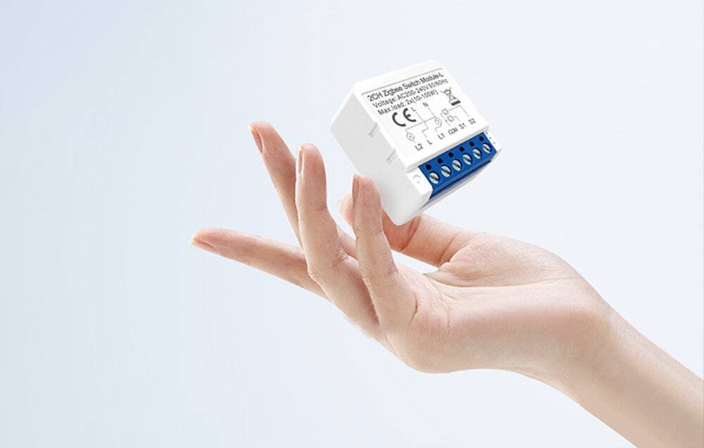 Smart-Switch-Modul ZigBee Avatto LZWSM16-W1 Ohne Nullleiter TUYA