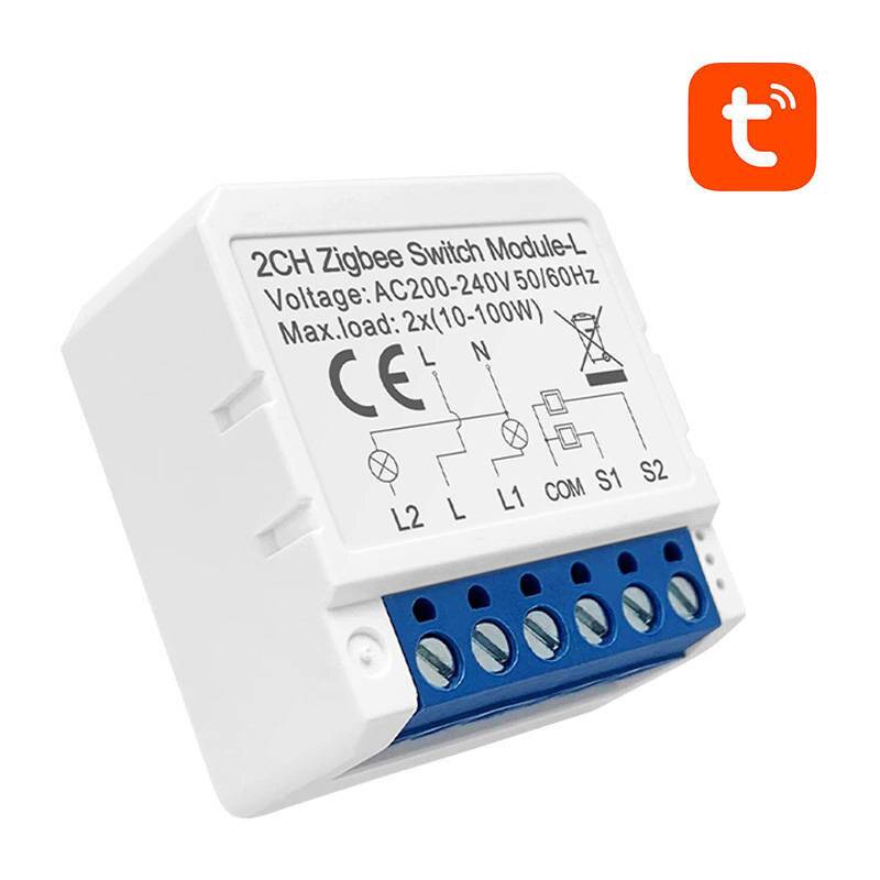 Smart-Switch-Modul ZigBee Avatto LZWSM16-W2 Ohne Nullleiter TUYA