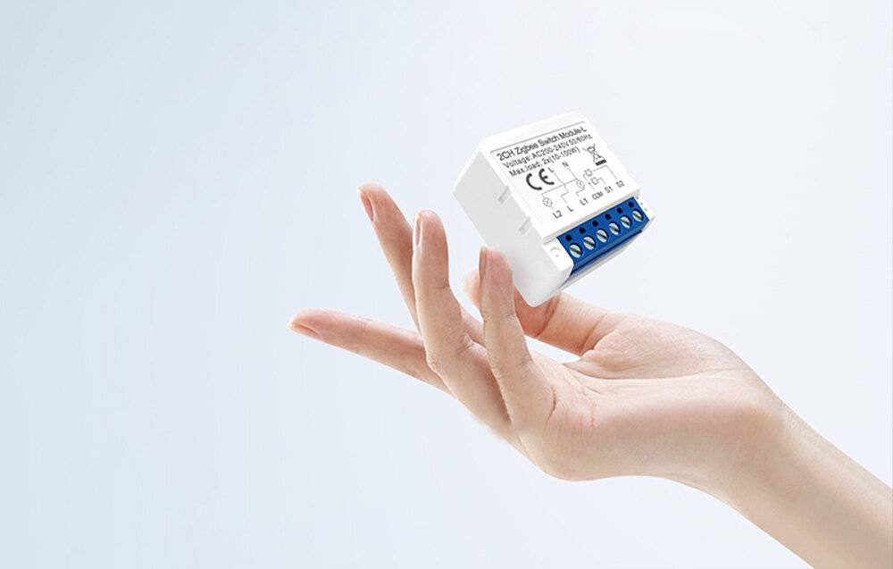 Smart-Switch-Modul ZigBee Avatto LZWSM16-W3 Ohne Nullleiter TUYA