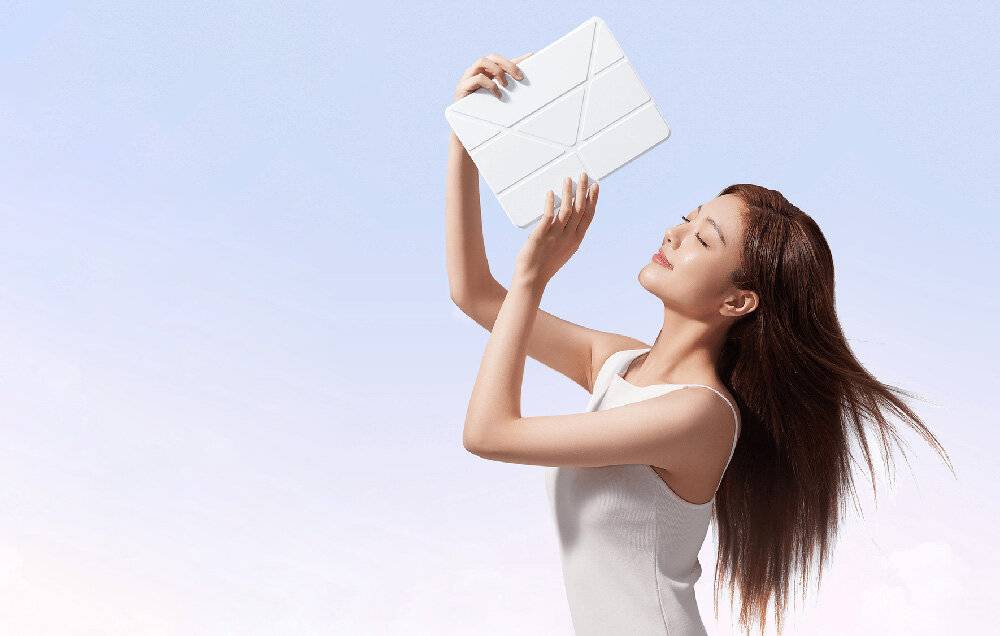 Schutzhülle Baseus Minimalist für iPad Air 4/5 10.9-Zoll (weiß)