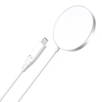 Choetech T518 Magnetisches drahtloses Ladegerät 15W (weiß) Choetech T518 Magnetisches drahtloses Ladegerät 15W (weiß)
