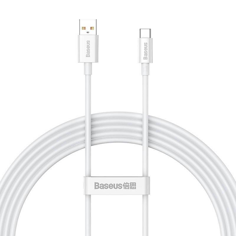 Kabel USB do USB-C Baseus Superior 100W 2m (weiß)