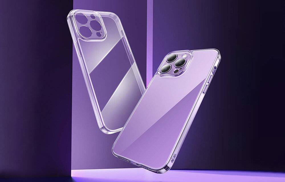 Transparentes Gehäuse und gehärtetes Glas Set Baseus Corning für iPhone 14 Pro Max