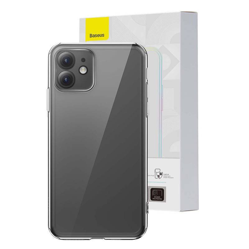 Transparentes Gehäuse Baseus Simple für iPhone 11