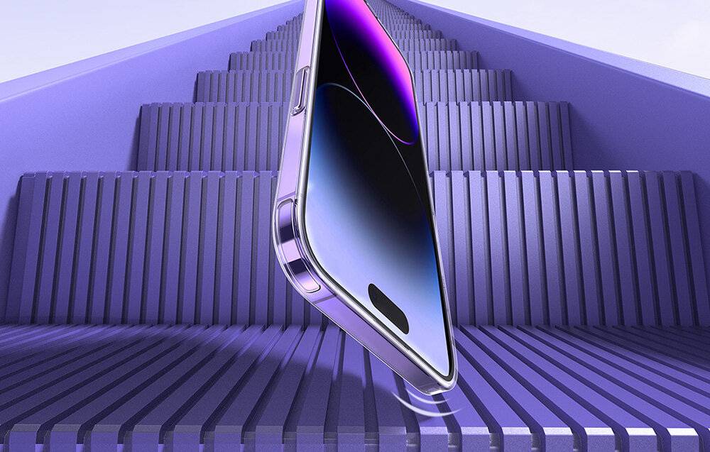 Transparentes Gehäuse Baseus Simple für iPhone XS MAX