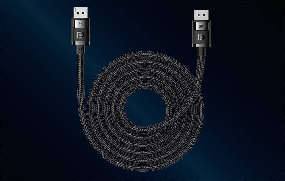 DP 8K zu DP 8K Kabel Baseus High Definition 2m (schwarz)