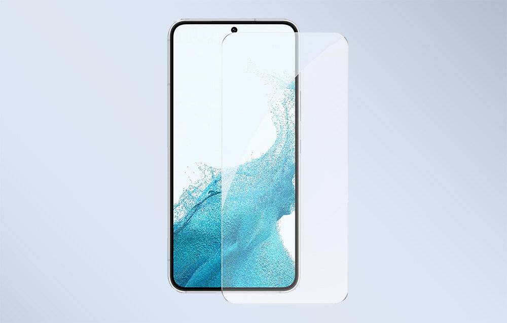 Gehärtetes Glas Baseus Displayschutzfolie für Samsung S23
