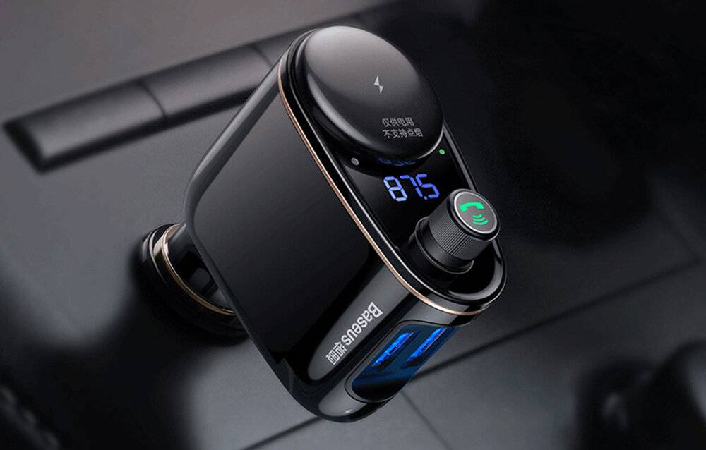 Auto Bluetooth MP3 Spieler Baseus S-06Schwarz OS