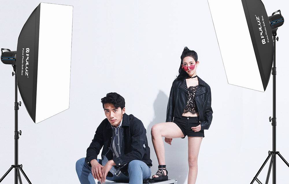 Zusammenklappbares Softblitzlicht Puluz (PU5124) 60x90cm