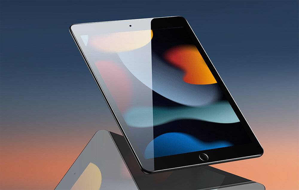 Gehärtetes Glas Baseus Crystal 0.3 mm für iPad Pro/Air3/ 10,2" iPad 7/8/9 (2szt.) + Reinigungskit