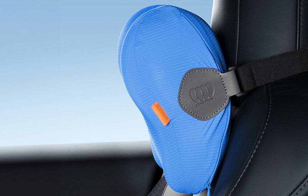 Auto Kühlung Kopfstütze Clu Baseus ComfortRide Serie Auto (Blau)