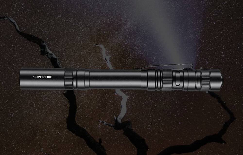 Taschenlampe Superfire L28, 121lm