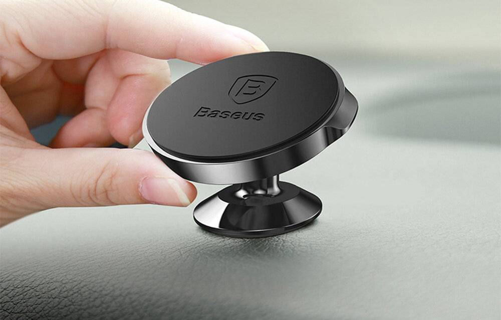 Magnetische Halterung Vertikal Typ Baseus (Schwarz)