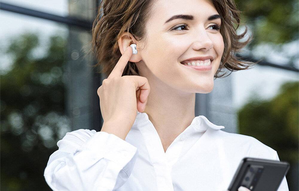 Kopfhörer TWS Baseus Bowie WM01 (weiß)