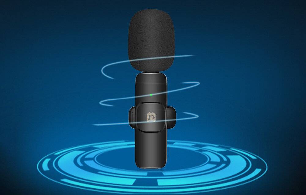 Drahtloses Mikrofon Puluz PU3151B Lavalier Typ C