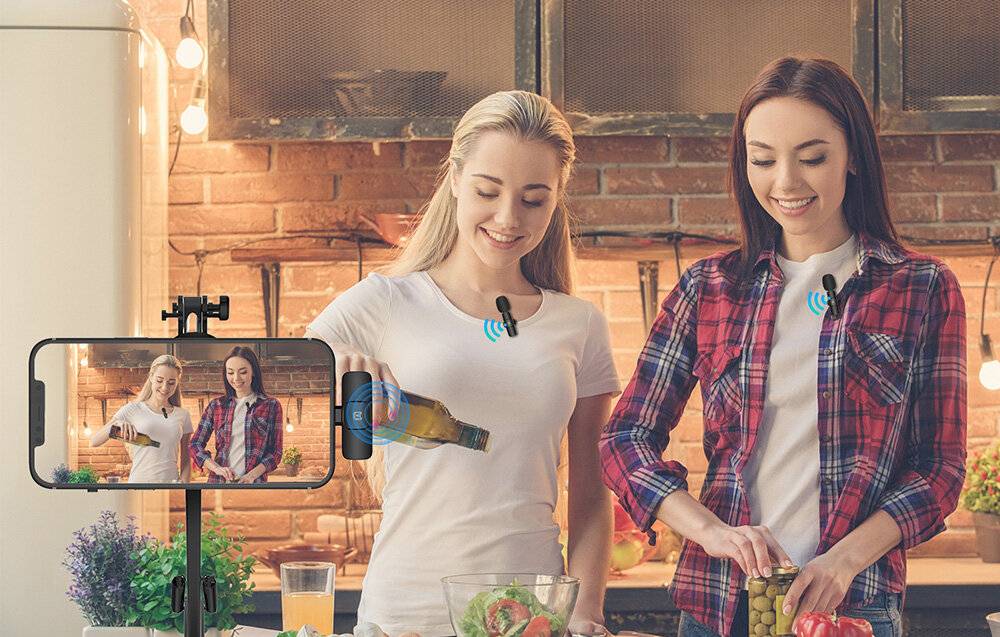 Drahtloses Mikrofon Puluz PU3150B Lavalier Typ PU3151B Lightning