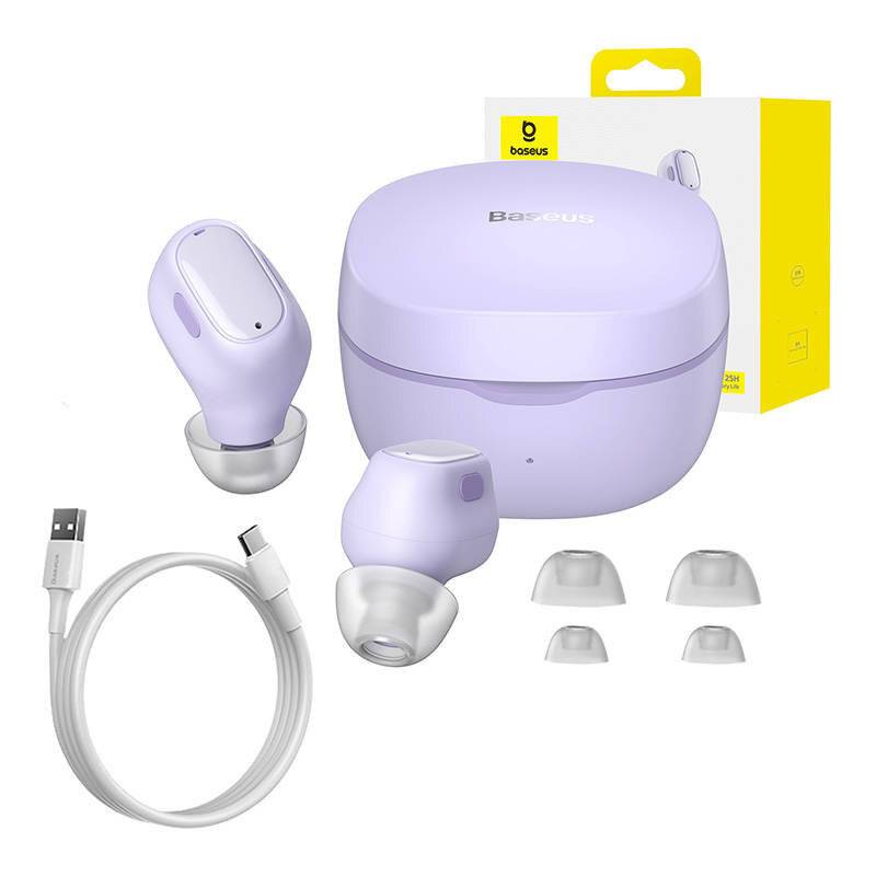 Drahtlose Kopfhörer Baseus Bowie WM01(Lila)