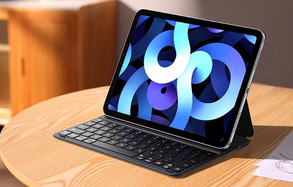 Magnetisches Tastaturgehäuse Baseus Brilliance fürPad 10.2" (schwarz)