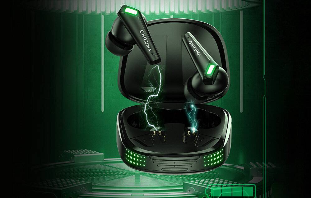 Kabellose Kopfhörer TWS ONIKUMA T308 Schwarz