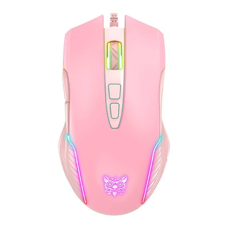 Gaming-Maus ONIKUMA CW905 rosa
