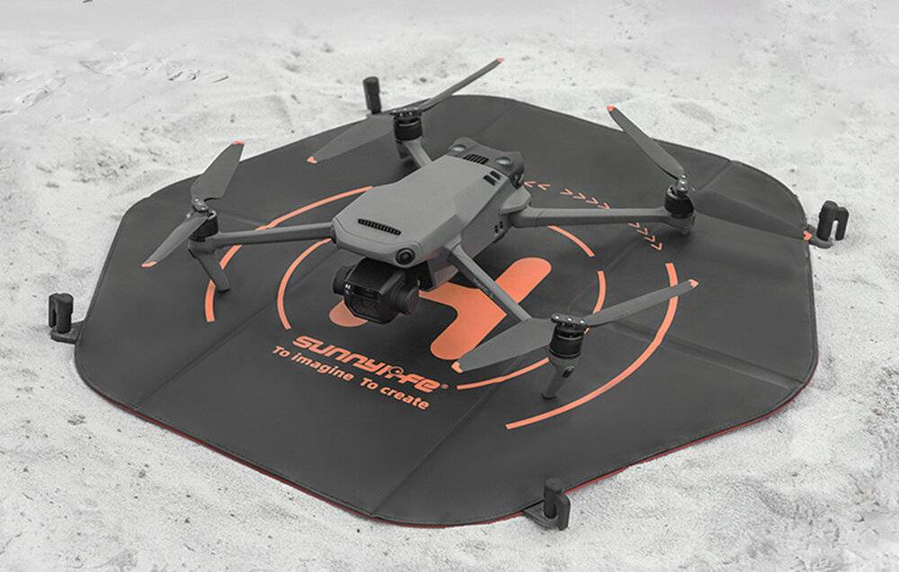 Landeplatz für Drohnen Sunnylife 60cm Sechseck - Doppelseitig (TJP09)