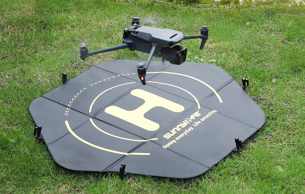 Landeplatz für Drohnen Sunnylife 80cm Sechseck - Doppelseitig (TJP11)