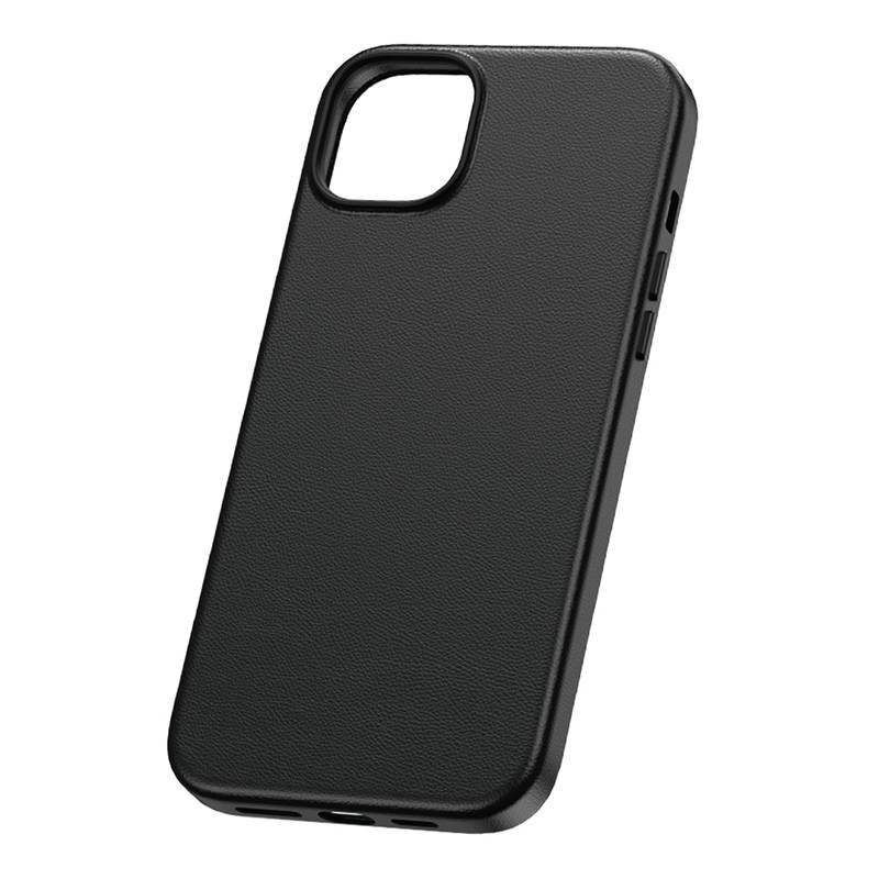 Handytasche für iPhone 15 ProMax Baseus Fauxther Series (Schwarz)