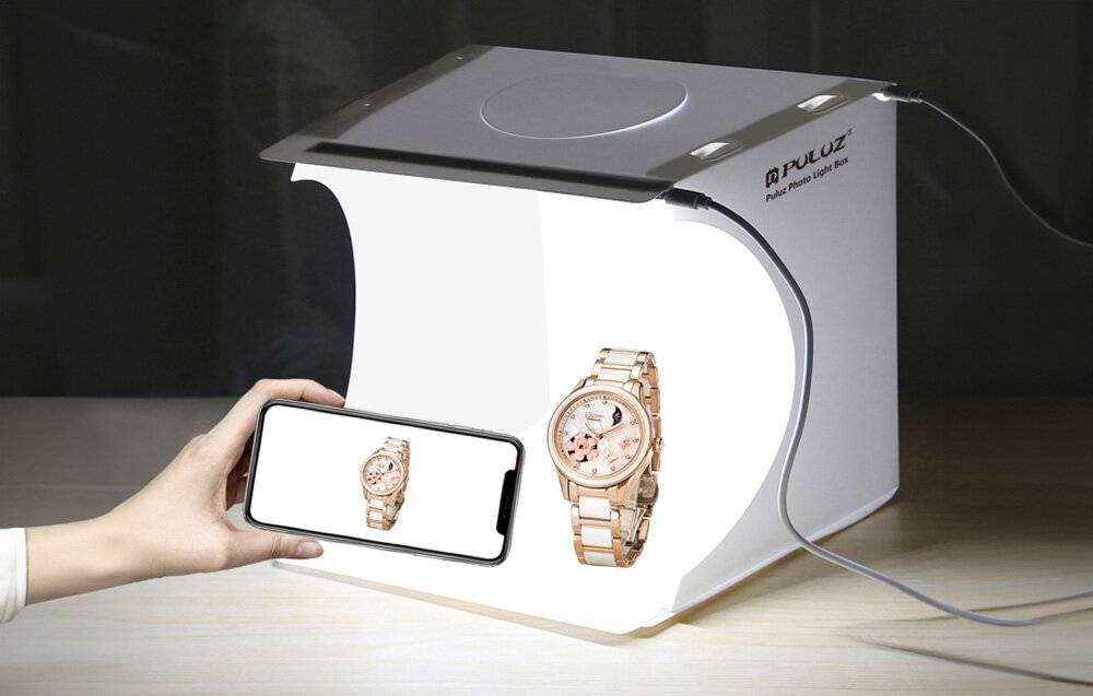 Fotostudio Puluz LED 20cm PU5029