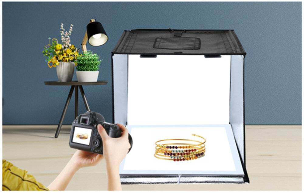 Fotografie Schattenlos Licht Lampe Panel PULUZ 1200LM LED 33.3cm x 33.3cm Wirkungsbereich