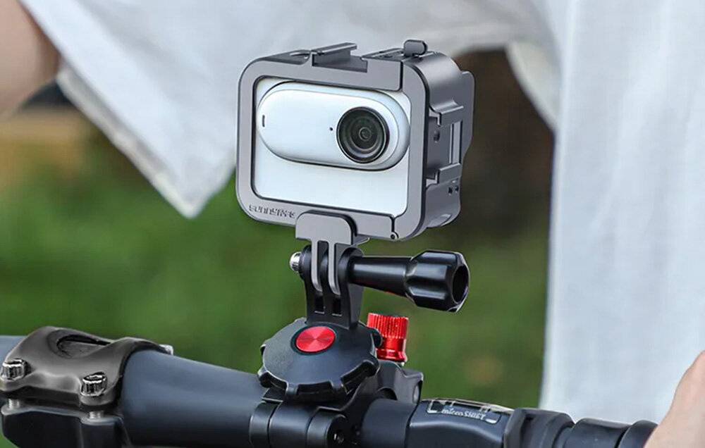 Sunnylife Aluminiumgehäuse mit Halterung für Insta360 GO 3 / GO 3S Kamera