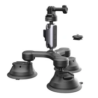 Action-Kamera-Halterung PGYTECH dreiarmiger Saugnapf Action-Kamera-Halterung PGYTECH dreiarmiger Saugnapf