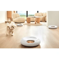 Rojeco 6 Mahlzeiten Futterautomat für Haustiere 3600mAh Rojeco 6 Mahlzeiten Futterautomat für Haustiere 3600mAh