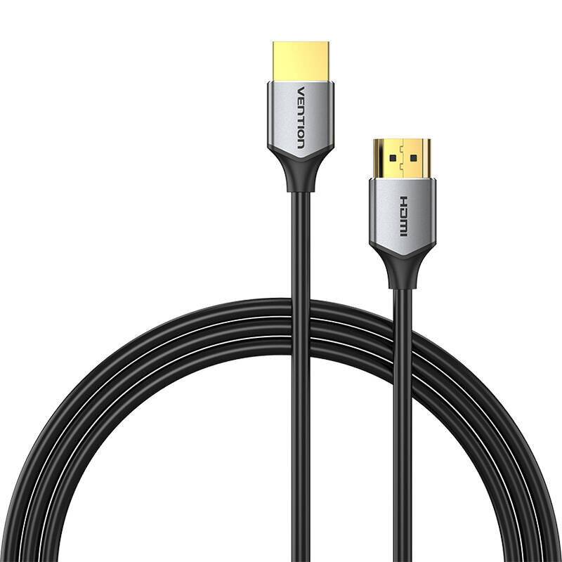 Ultradünnes HDMI-Kabel Vention ALEHD 0.5m 4K 60Hz (Grau)