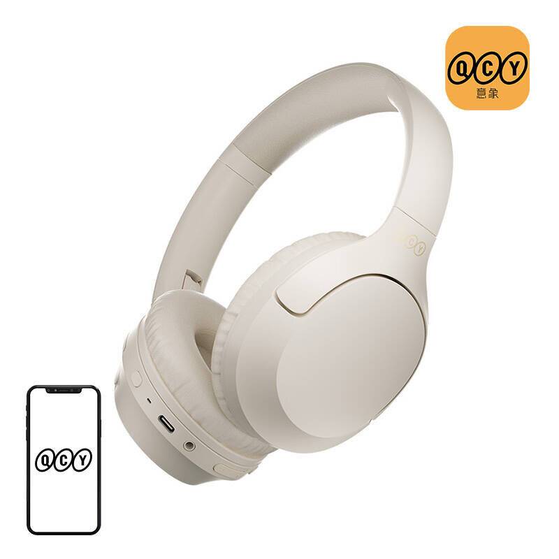 Kabellose Kopfhörer QCY H2 PRO (weiß)