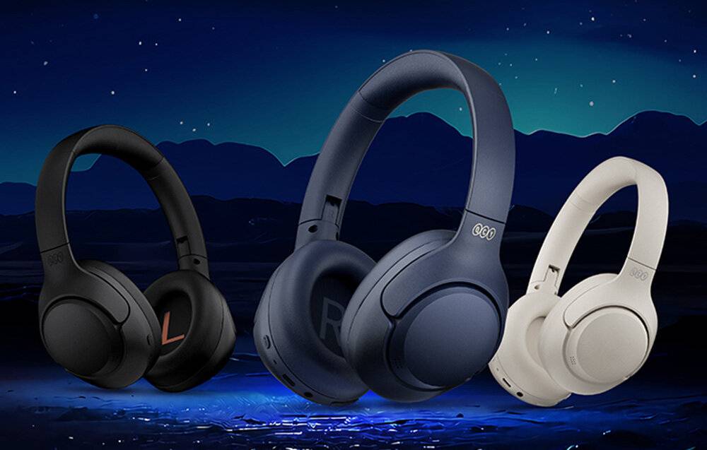 Kabellose Kopfhörer QCY H3, ANC (weiß)