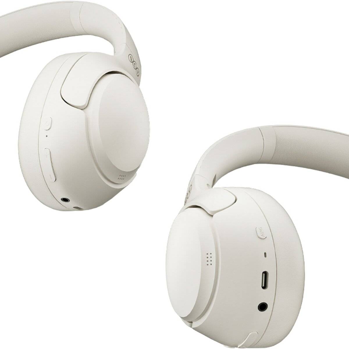 QCY H3 Over-Ear-Kopfhörer mit ANC, Bluetooth 5.4 und Hi-Res-Audio  Weiß