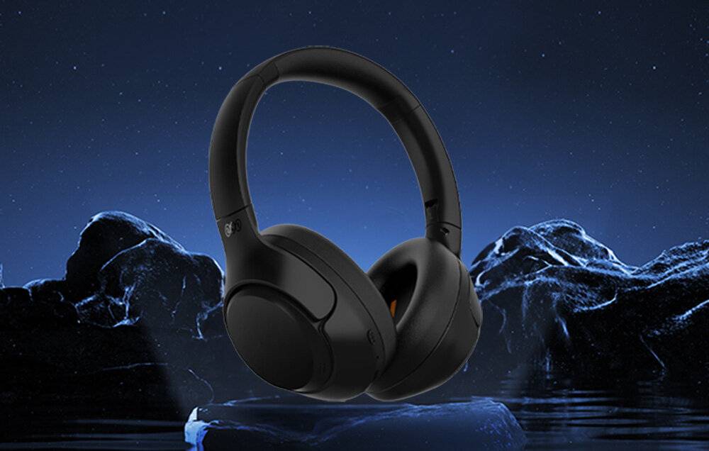 Kabellose Kopfhörer QCY H3, ANC (schwarz)