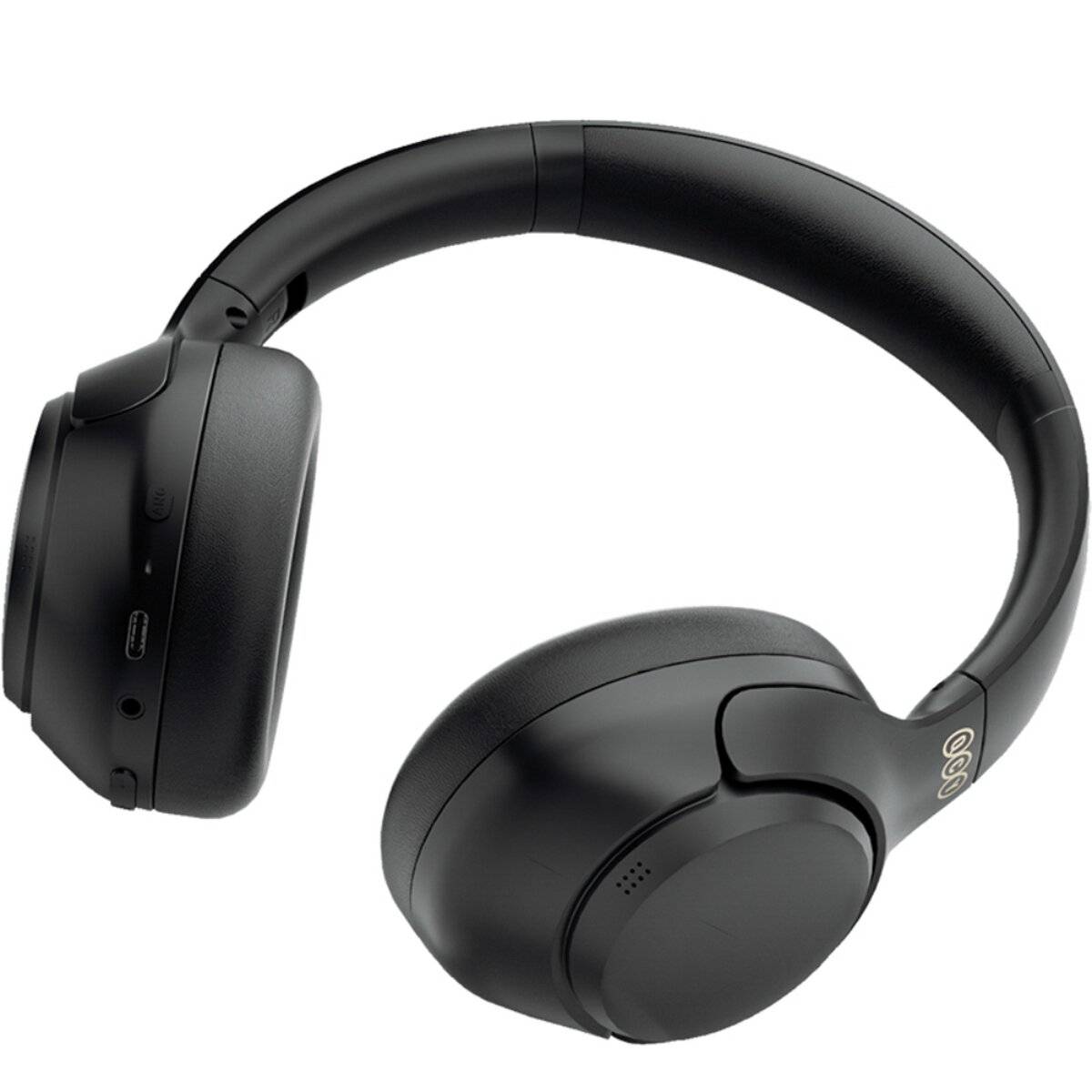 QCY H3 Over-Ear-Kopfhörer mit ANC, Bluetooth 5.4 und Hi-Res-Audio  Schwarz