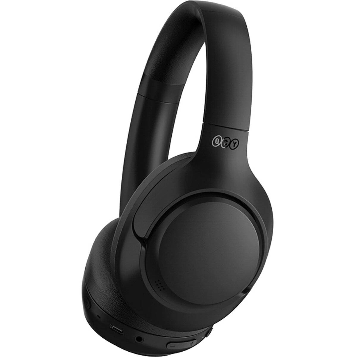 QCY H3 Over-Ear-Kopfhörer mit ANC, Bluetooth 5.4 und Hi-Res-Audio  Schwarz