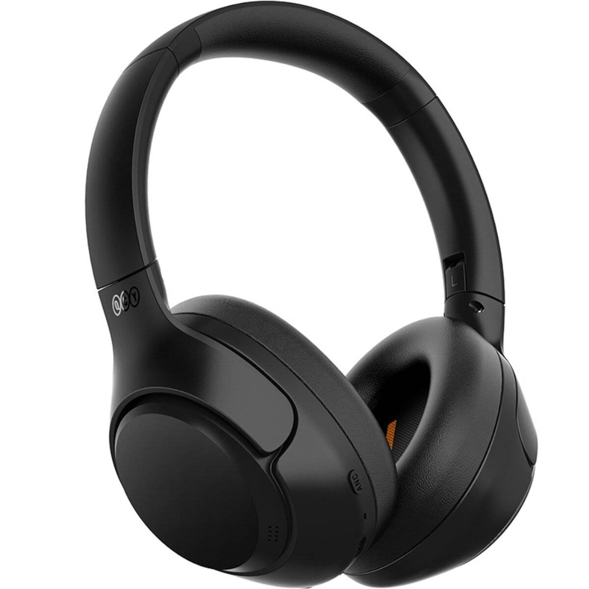 QCY H3 Over-Ear-Kopfhörer mit ANC, Bluetooth 5.4 und Hi-Res-Audio  Schwarz