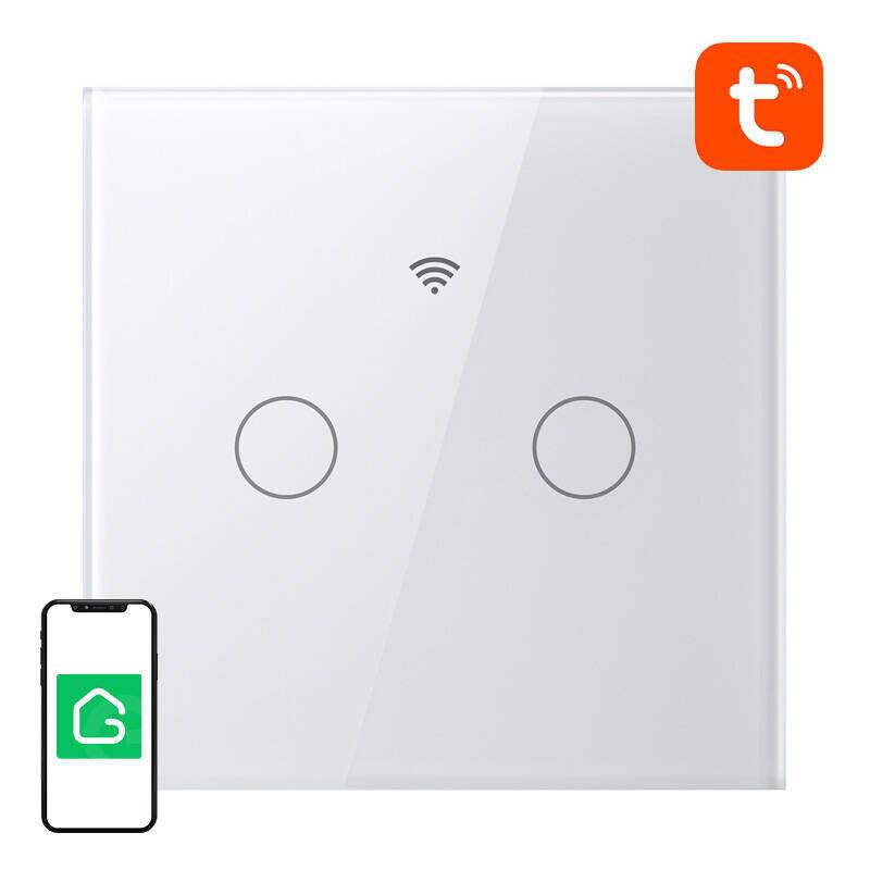 Smart Touch WiFi Lichtschalter Gosund SLS2 (Optional N, Dual) Tuya