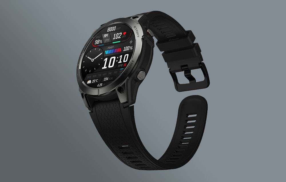 Smartwatch Zeblaze Stratos 3 (Schwarz)