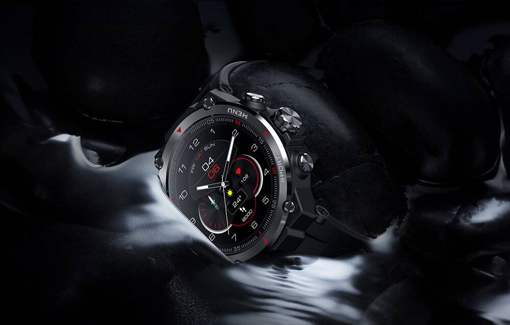Smartwatch Zeblaze Stratos 2 (Schwarz)